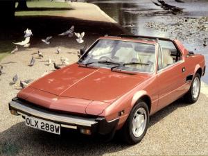 Fiat X1/9 1978 года (UK)